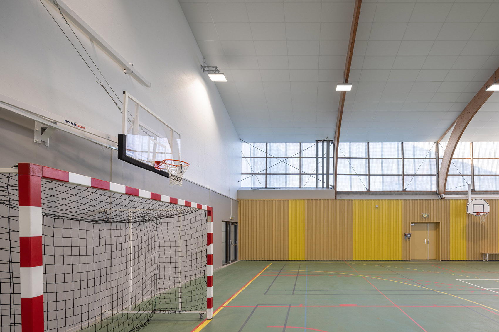 Renovation and extension of the Coum sports complex by ENO Architectes