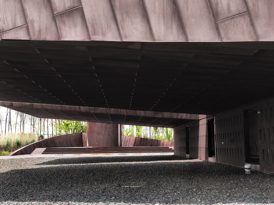 yangtze river crossing campaign memorial park by atelier zhou ling