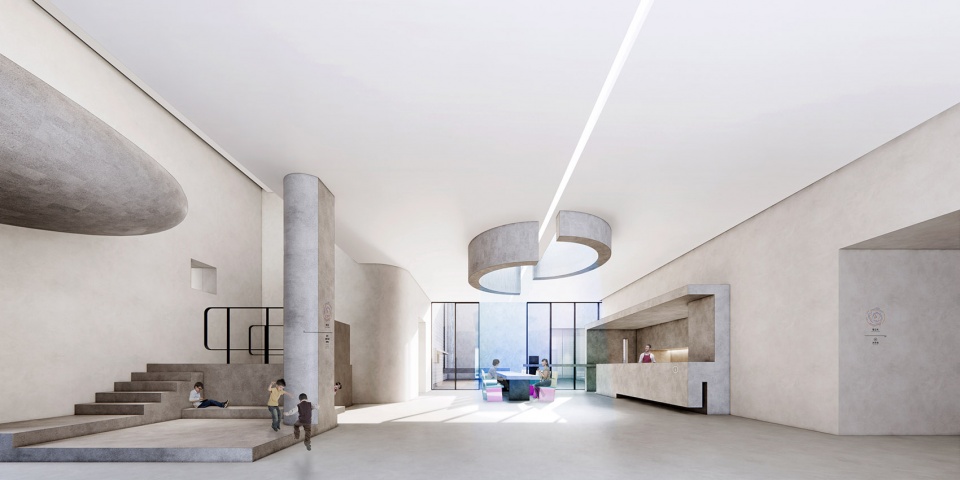 taiping river urban area exhibition centre in shijiazhuang by azla