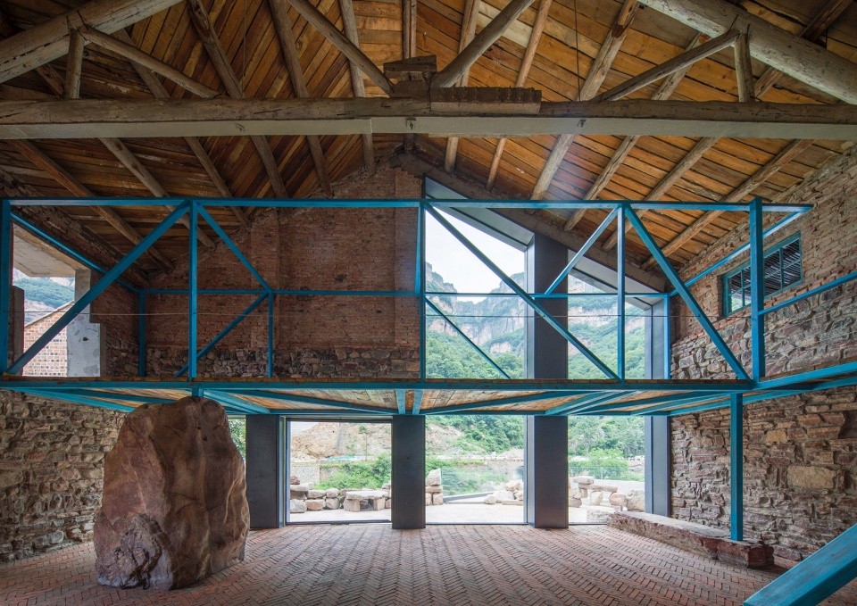 taihang xinyu art museum by wang chong studio