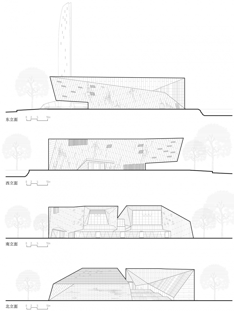 yangtze river crossing campaign memorial park by atelier zhou ling