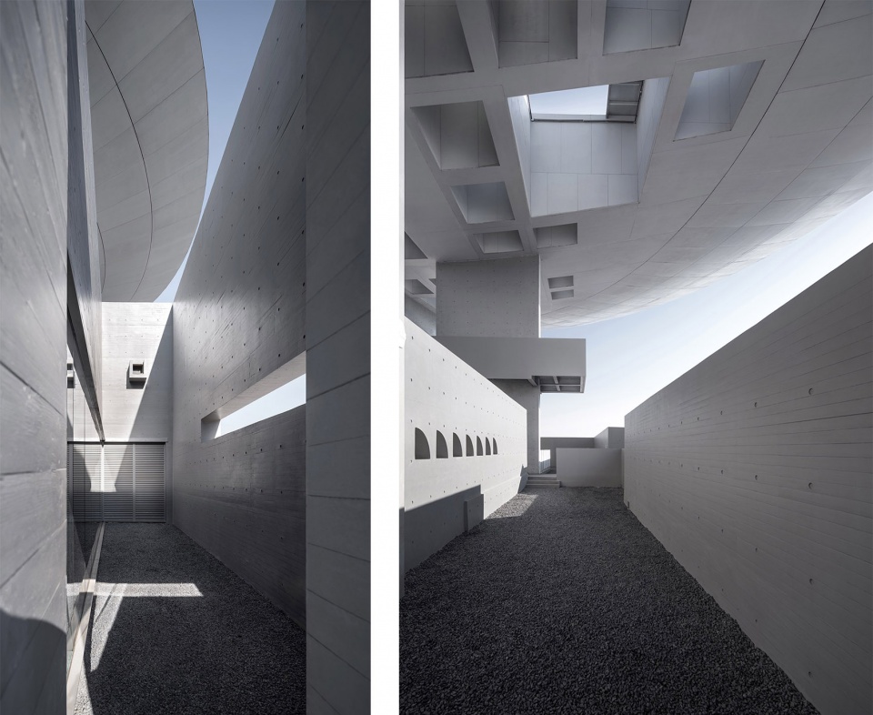 taiping river urban area exhibition centre in shijiazhuang by azla