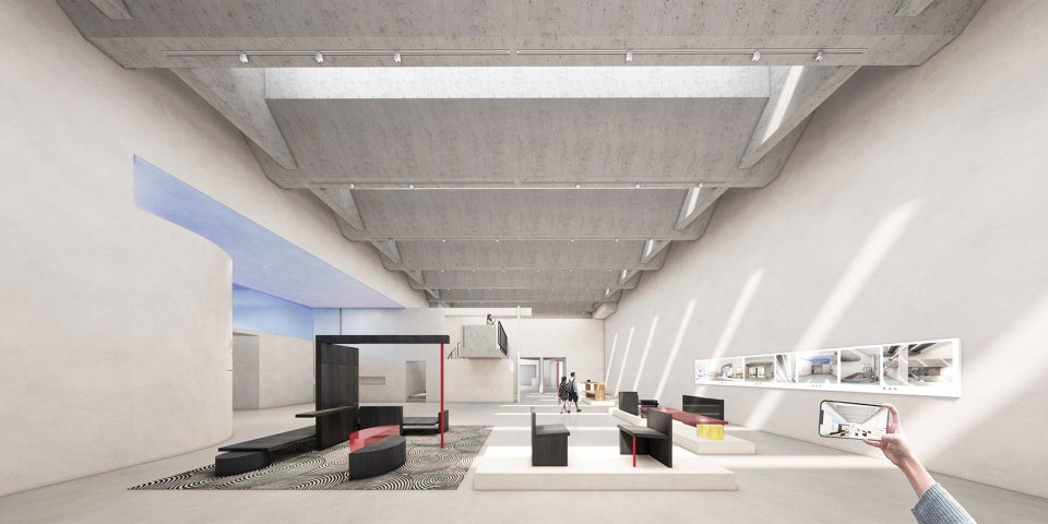 taiping river urban area exhibition centre in shijiazhuang by azla