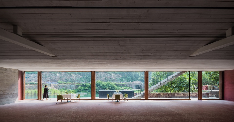 taihang xinyu art museum by wang chong studio