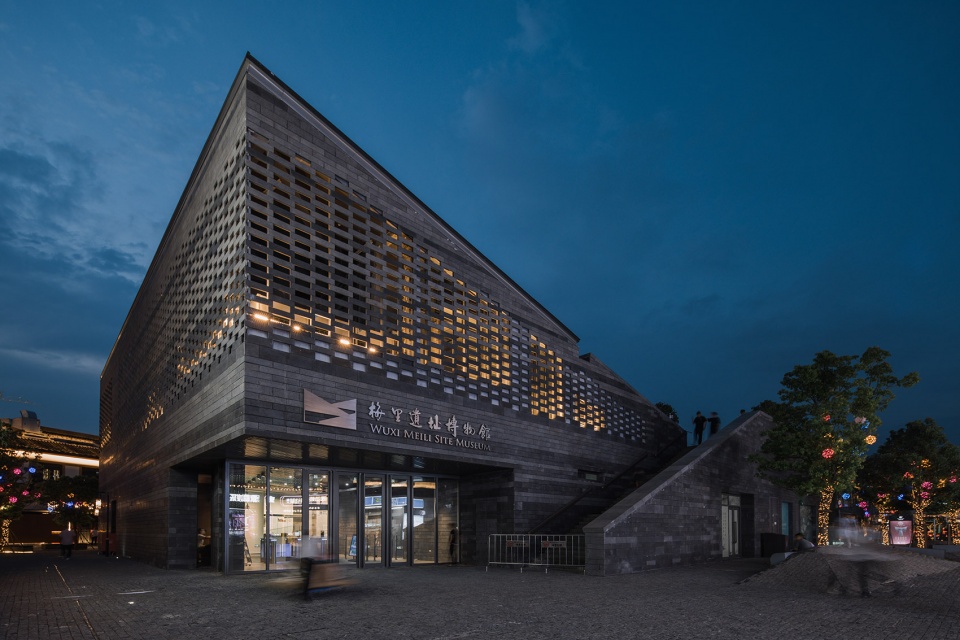 wuxi meili site museum by institute of architectural history cadg atelier diameter zsa