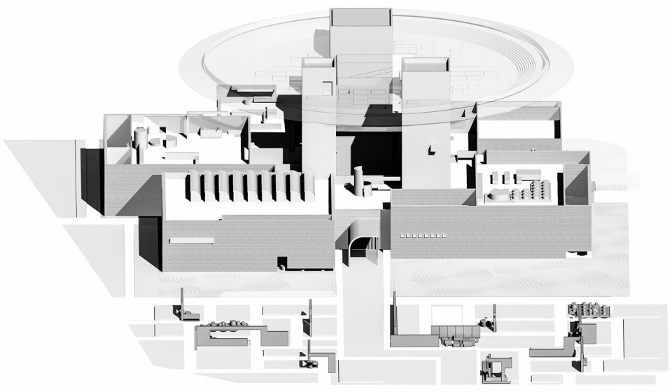 taiping river urban area exhibition centre in shijiazhuang by azla