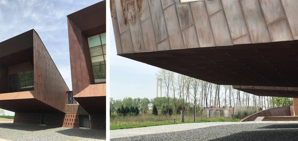 yangtze river crossing campaign memorial park by atelier zhou ling