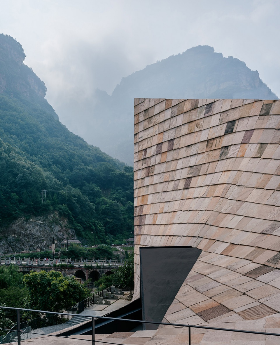 taihang xinyu art museum by wang chong studio