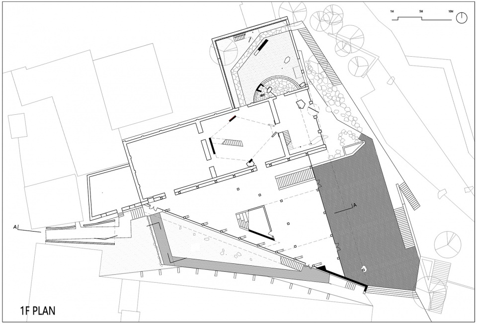 taihang xinyu art museum by wang chong studio