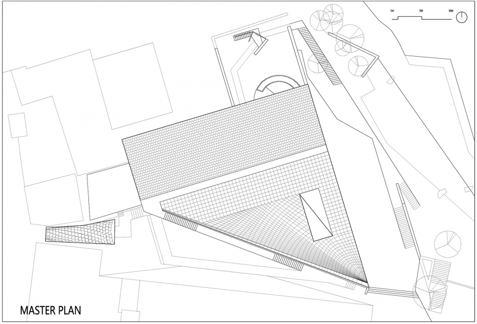 taihang xinyu art museum by wang chong studio