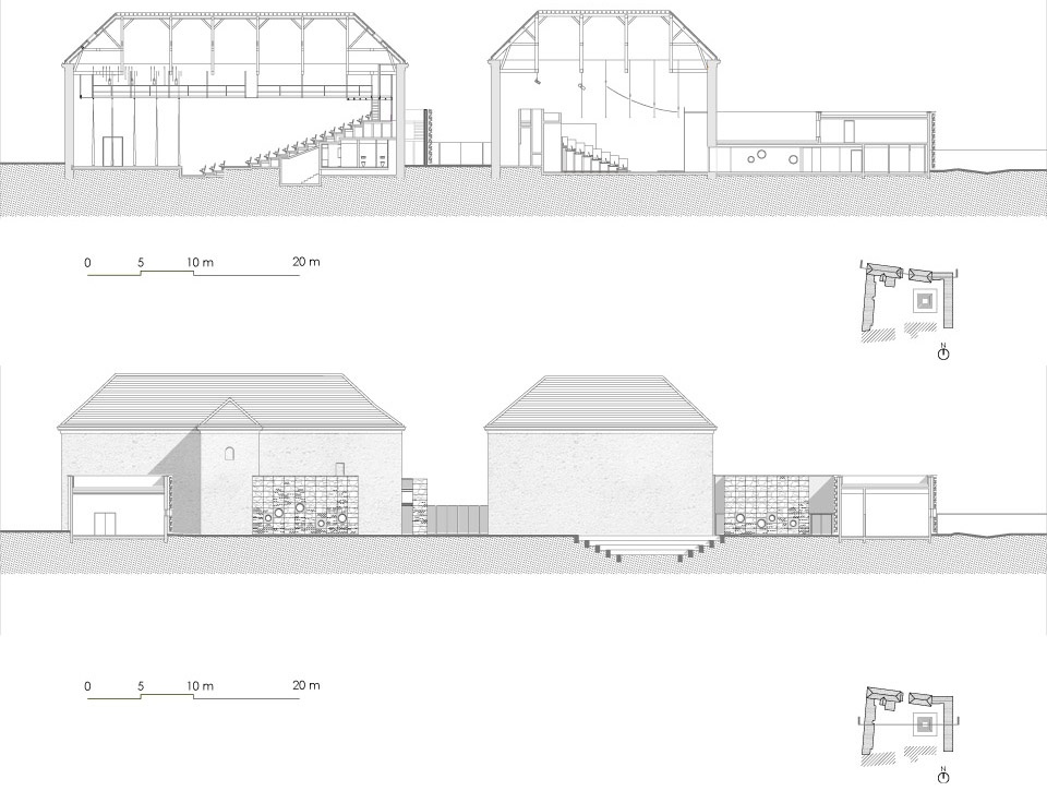 Chessy cultural centre by Opus 5 architectes