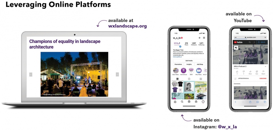2021 asla communications award of honor wxla champions for equality in landscape architecture