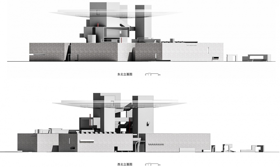 taiping river urban area exhibition centre in shijiazhuang by azla