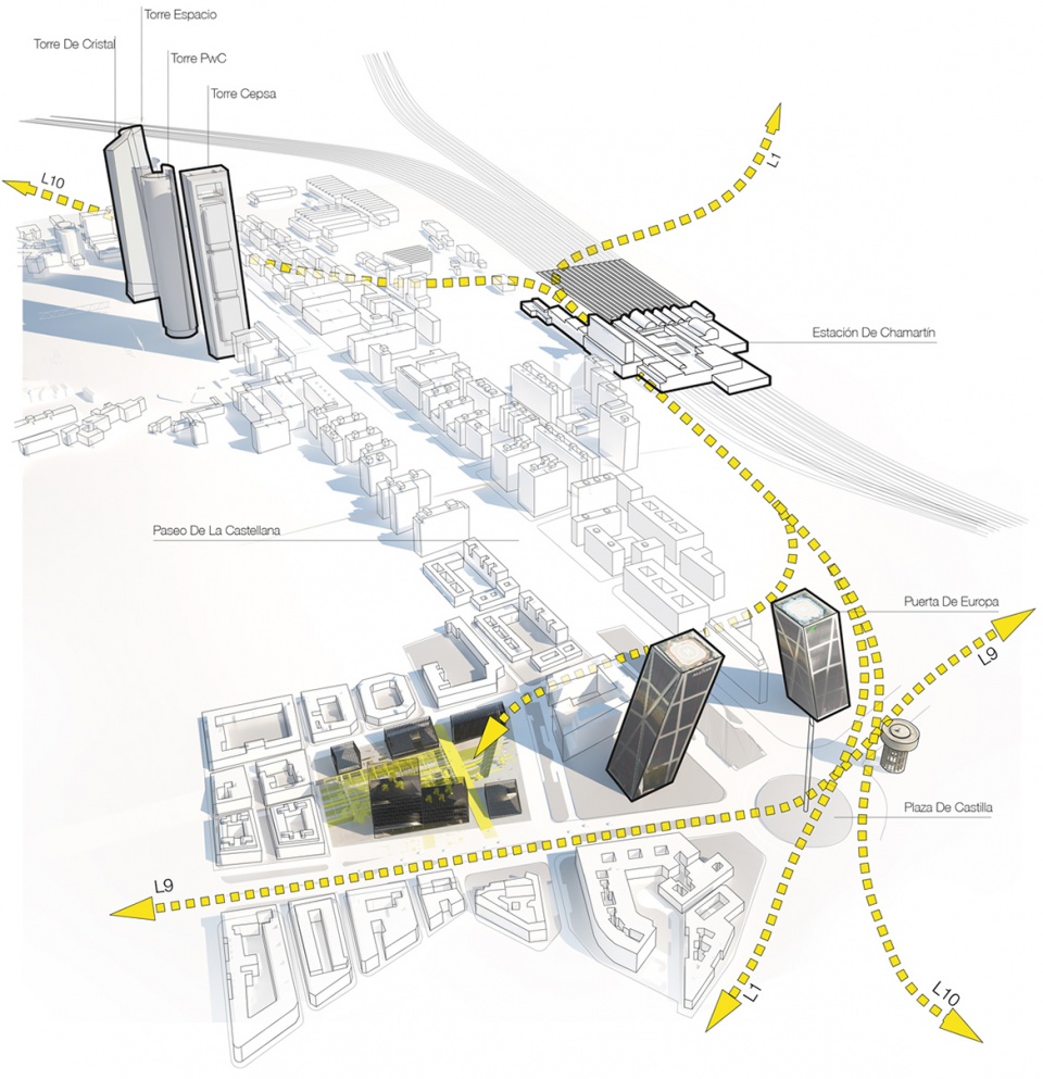 metro de madrid headquarters and transport complex