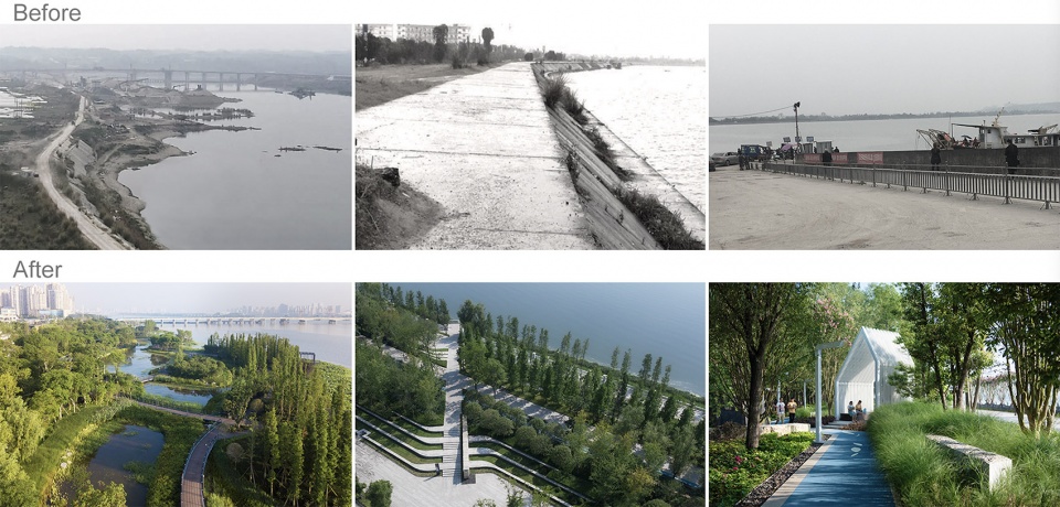 2021 asla general design award of honor suining south riverfront park by ecoland sadi