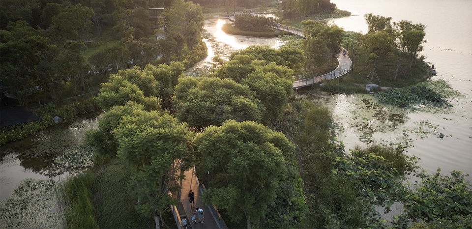 2021 asla general design award of honor suining south riverfront park by ecoland sadi