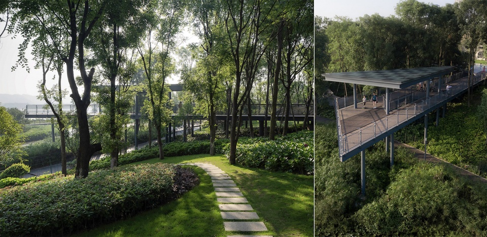 2021 asla general design award of honor suining south riverfront park by ecoland sadi