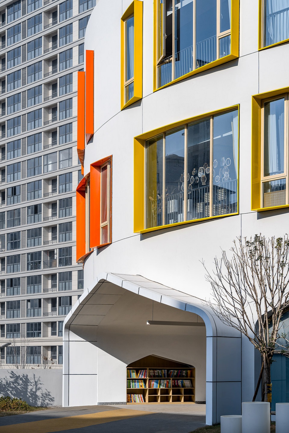 quzhou kecheng jiaogong kindergarten by lycs architecture