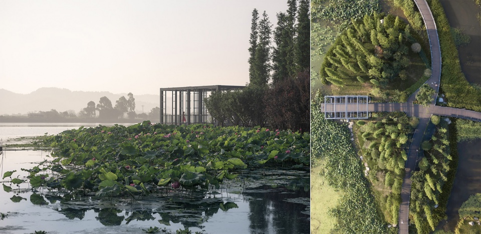 2021 asla general design award of honor suining south riverfront park by ecoland sadi