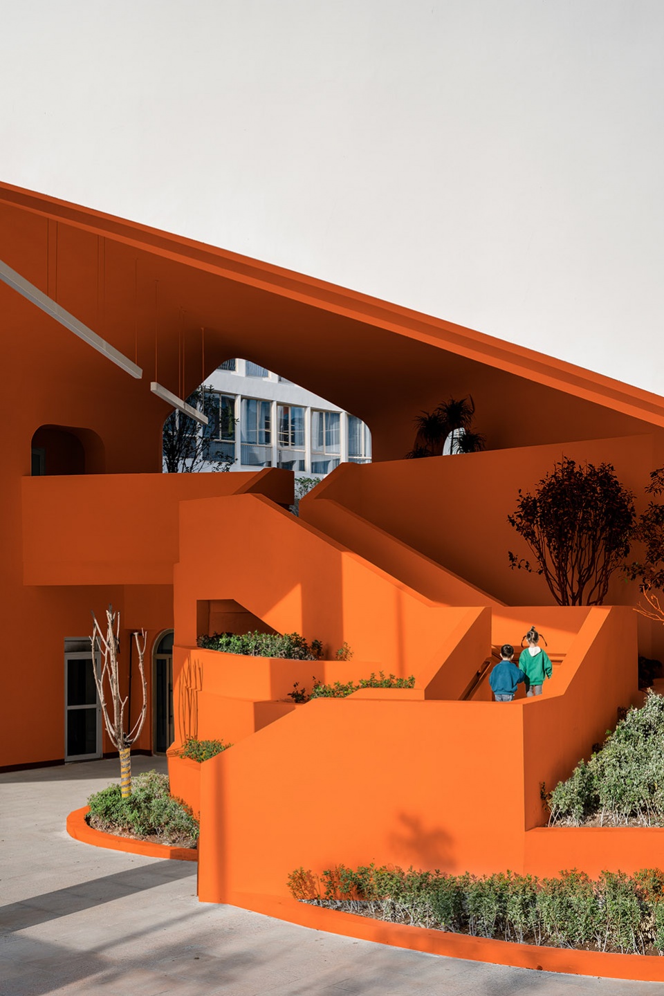 quzhou kecheng jiaogong kindergarten by lycs architecture