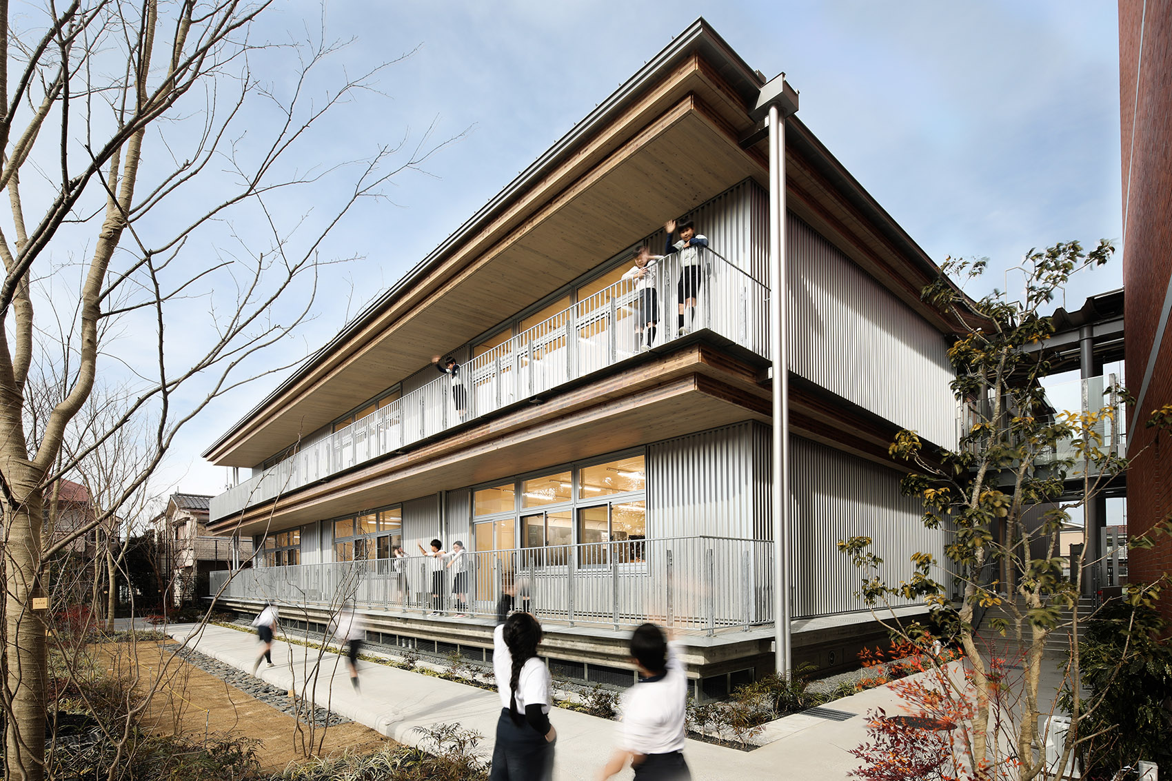 Showa Gakuin Elementary School West Wing by Nikken Sekkei Ltd 谷德设计网