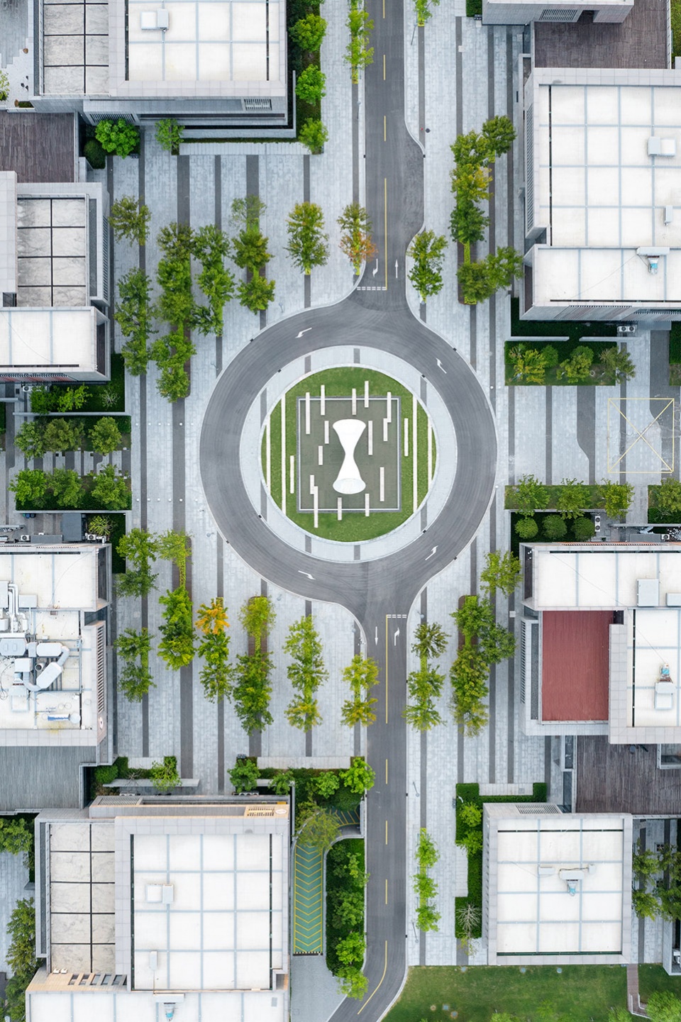 north office park of zhejiang university international campus in haining by la design
