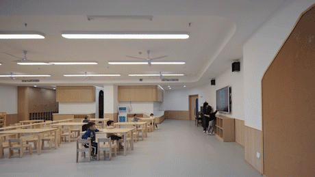 quzhou kecheng jiaogong kindergarten by lycs architecture
