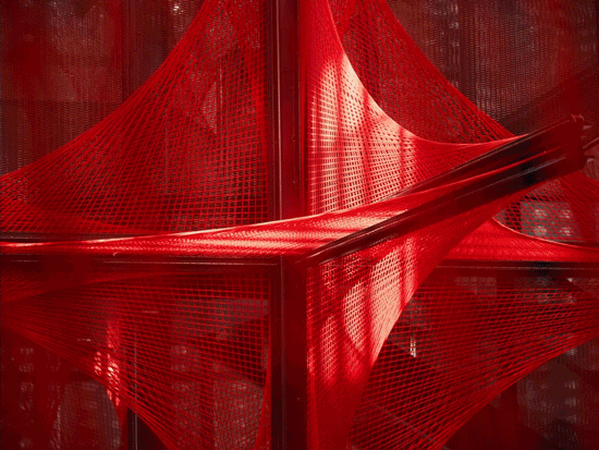 the flower of tujia at the china tujia brocade art museum by yimu design office