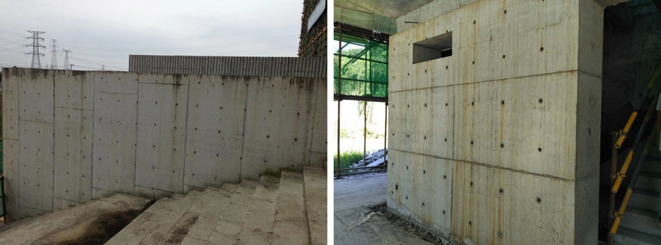 Architectural concretesuper weatherproof repair and protection process 2