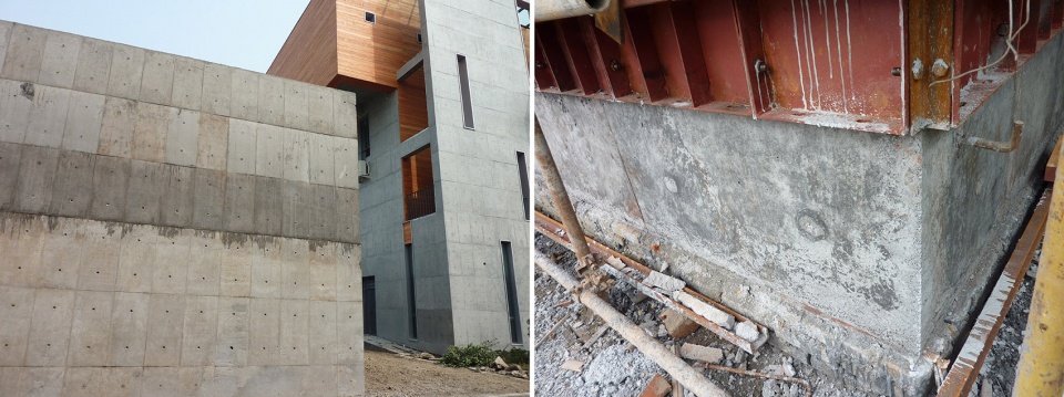 Architectural concretesuper weatherproof repair and protection process 20