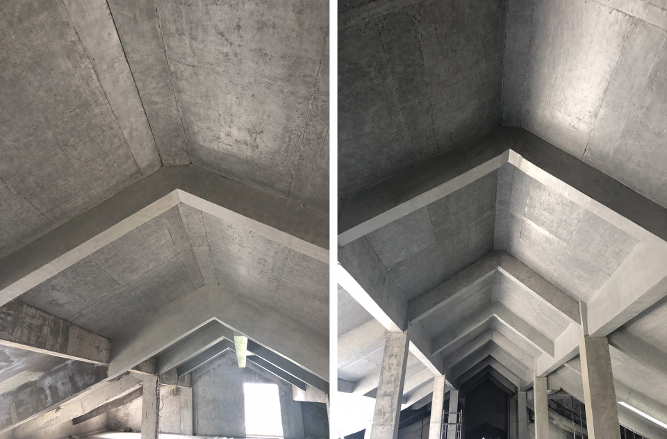Architectural concretesuper weatherproof repair and protection process 24