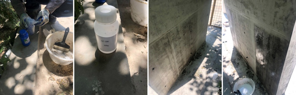 Architectural concretesuper weatherproof repair and protection process 61