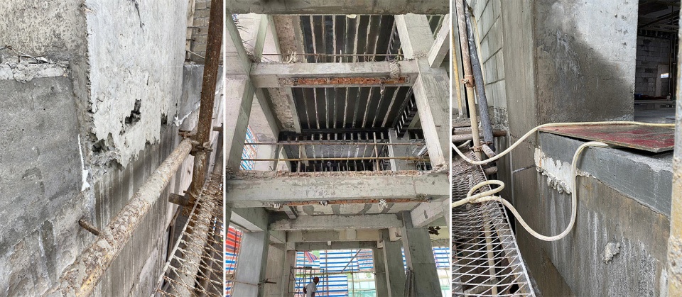 Architectural concretesuper weatherproof repair and protection process 67