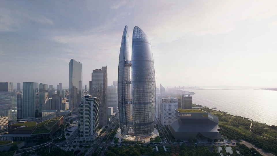 Taikang Financial Centre China by Zaha Hadid Architects