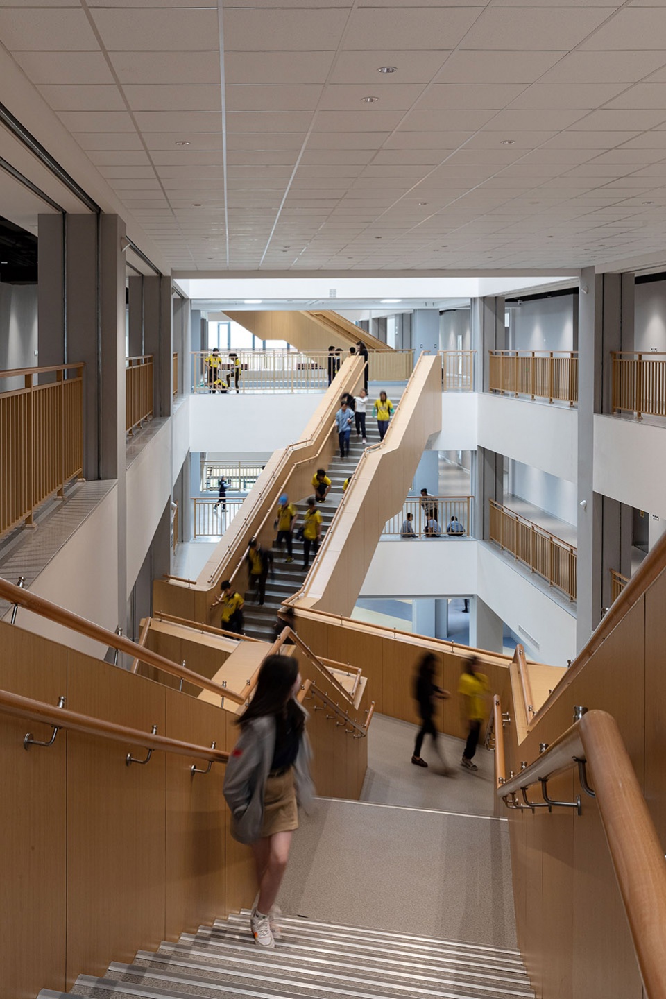 education hub hangzhou international school his by zhu peidong line studio gad