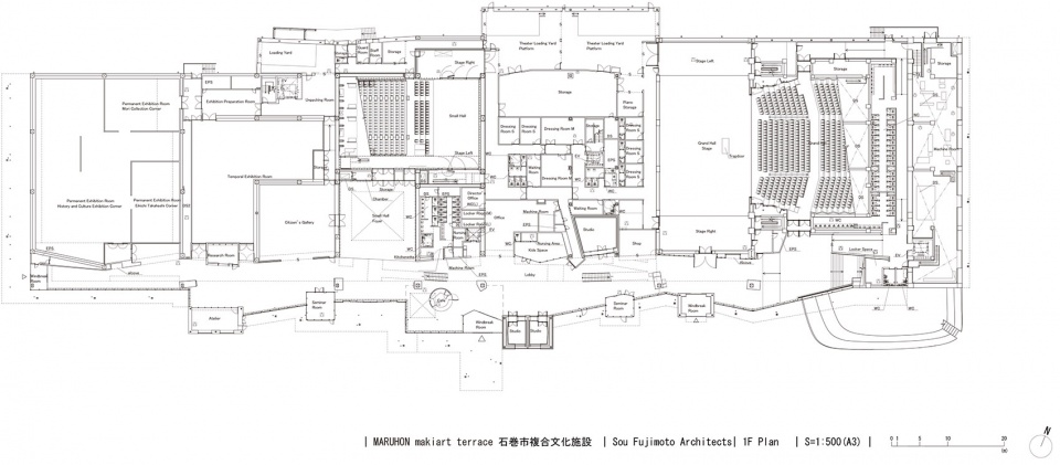 maruhonmakiart terrace by sou fujimoto architects