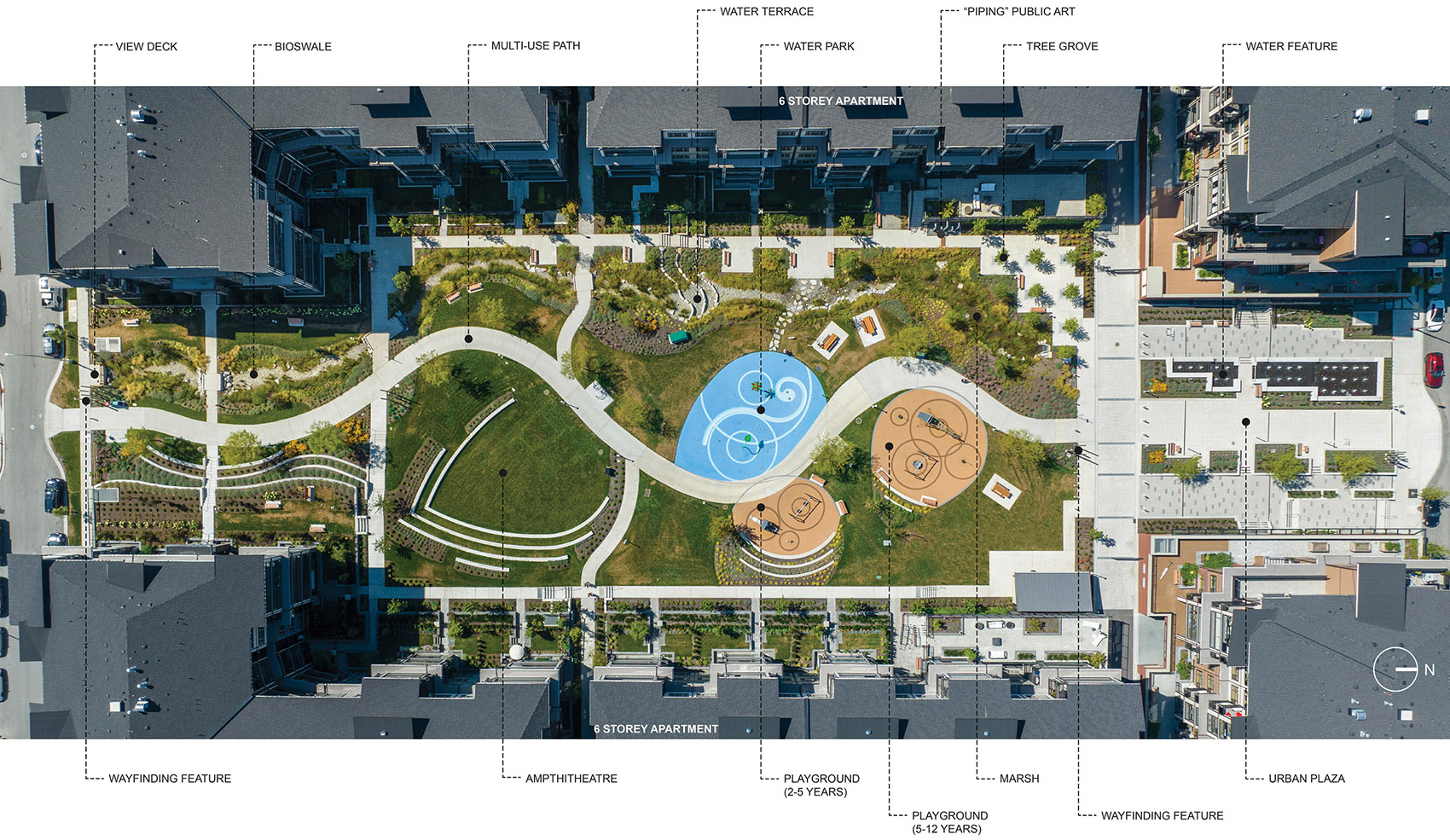 Carvolth Integrated Open Space / Goldenview Park by PMG Landscape