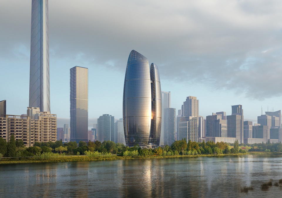 Taikang Financial Centre China by Zaha Hadid Architects