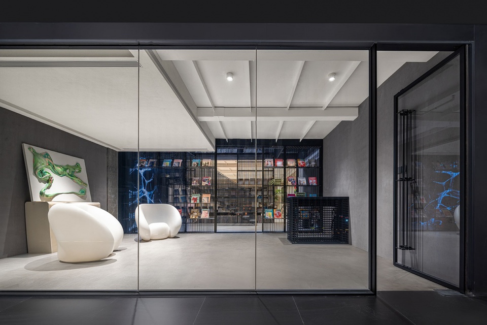 frame china office by archstudio and ufo media lab
