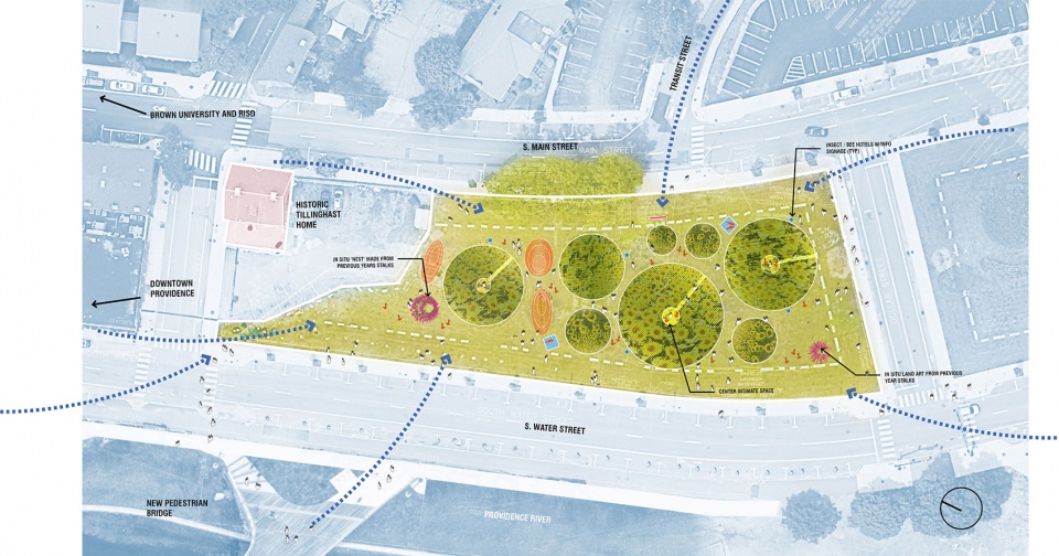 2022 asla general design award of honor 10000 suns highway to park project design under sky
