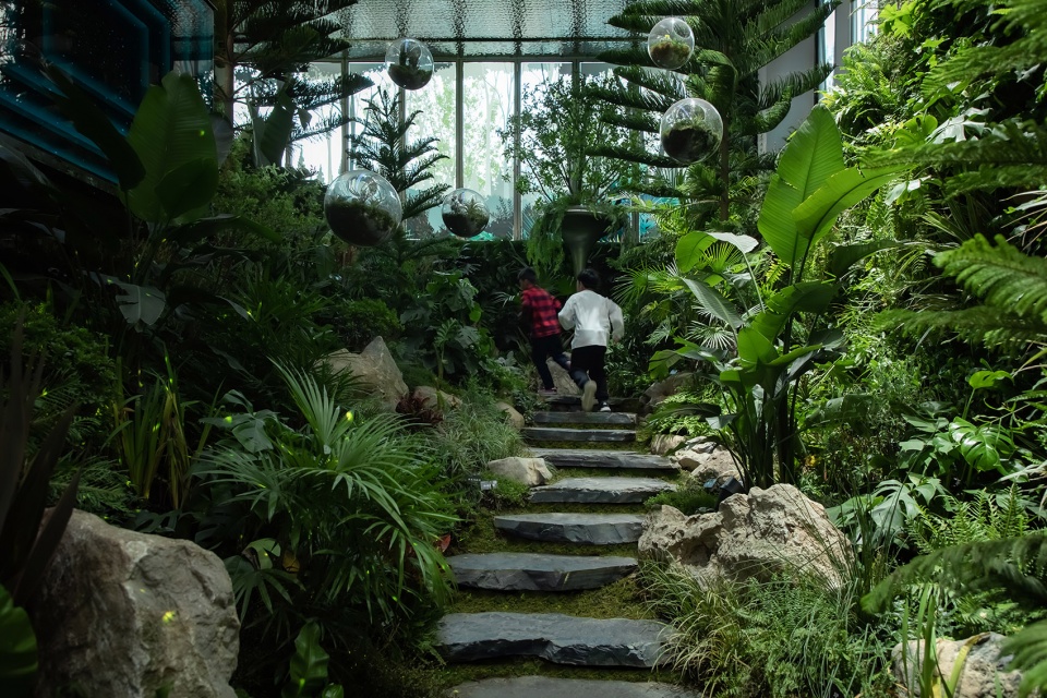 Botanical Garden of the Jiaxing Seed Art Center China by MOOOONS