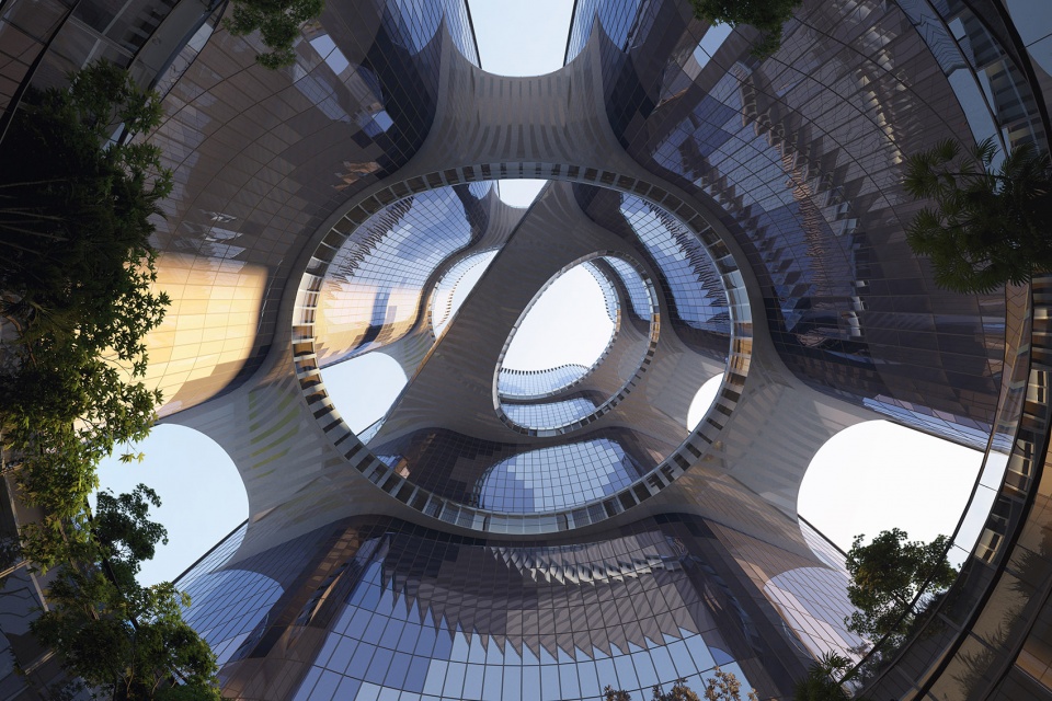 Taikang Financial Centre China by Zaha Hadid Architects