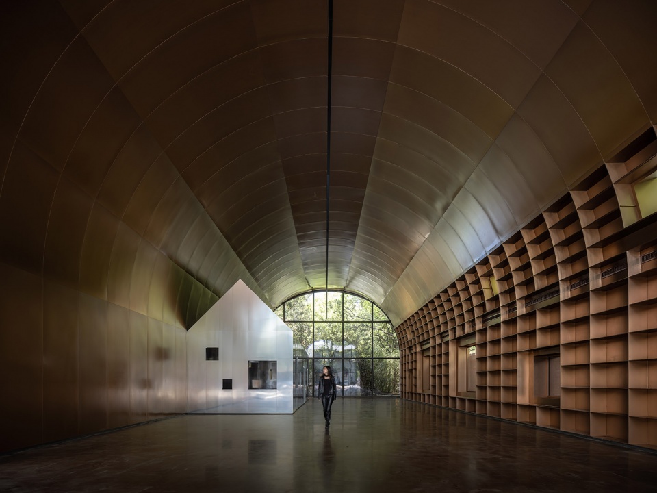copper blockhouse by wutopia lab