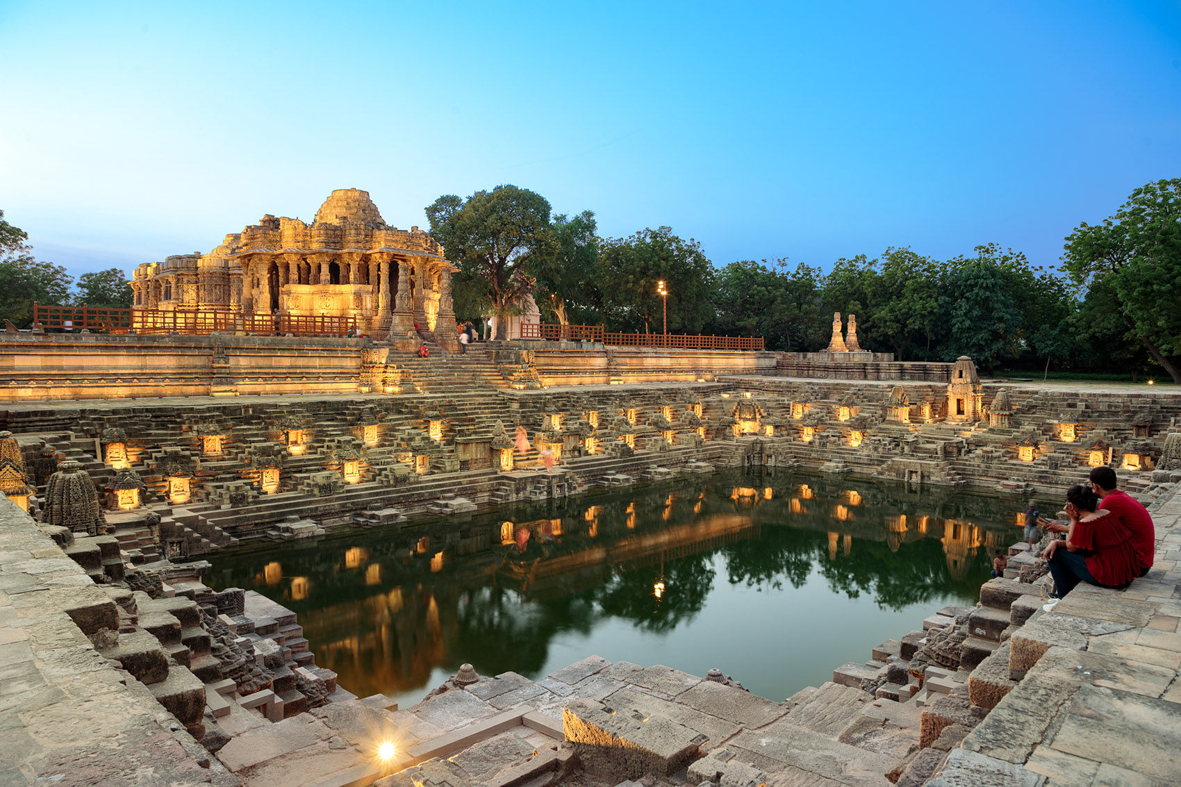 Lighting design of Sun Temple of Modhera by ILDL - 谷德设计网