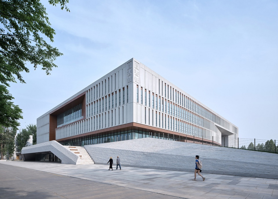 north campus librarynorthwest af university by tao zhi studio scut