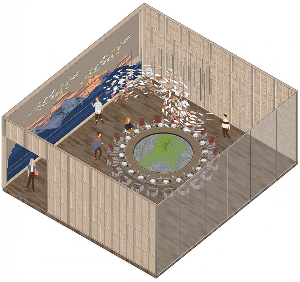 wanan shikoutang fish culture center by oumoumou studio sjtu