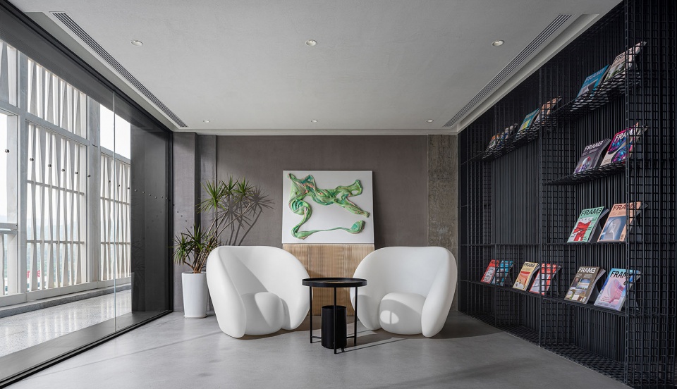 frame china office by archstudio and ufo media lab