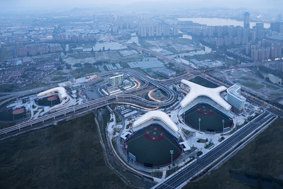 hangzhou asian games baseball and softball sports cultural center uad