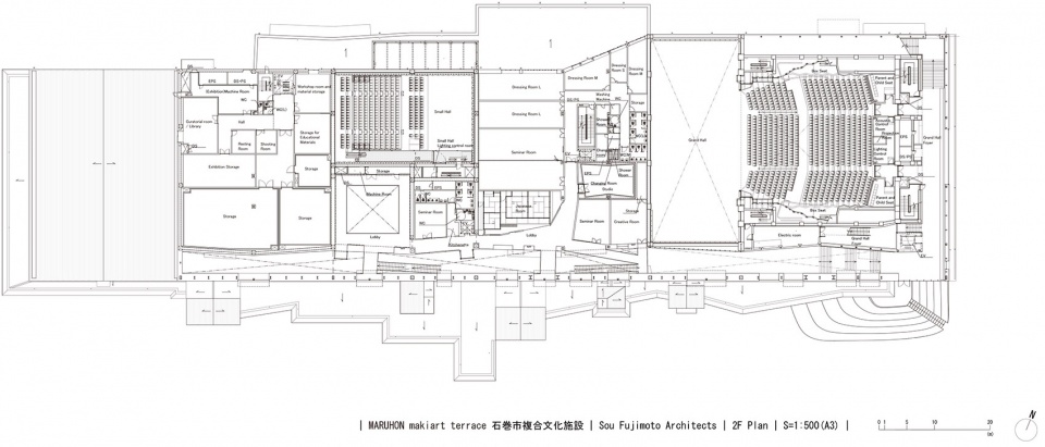 maruhonmakiart terrace by sou fujimoto architects