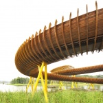 麓湖蛇骨桥，成都 / LOOK Architects Pte Ltd